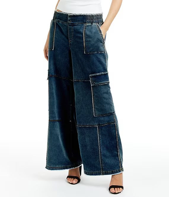 Blu-tifully Relaxed Cargo Pants