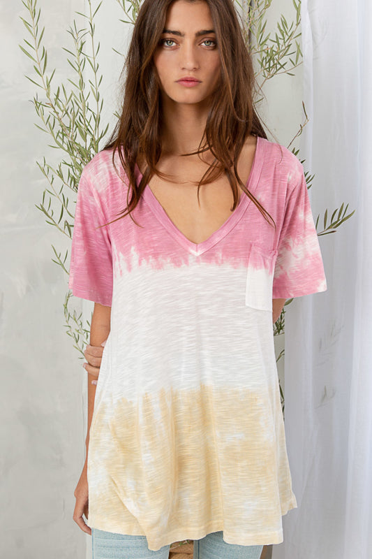 Tie Dye Pocket Tee