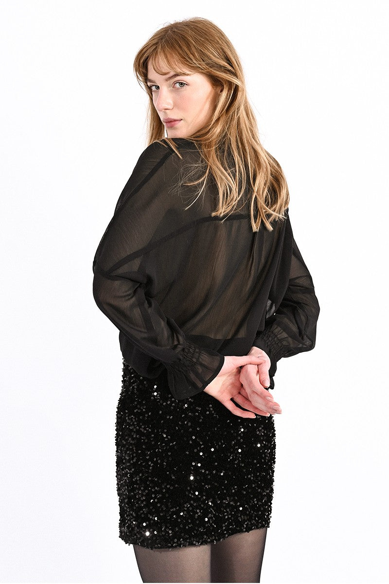 Luxurious Sheer Shirt