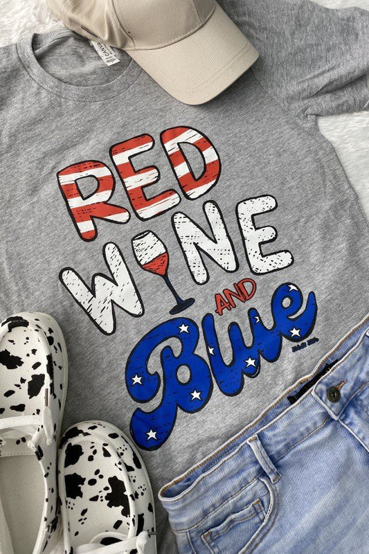 Red Wine & Blue T-Shirt