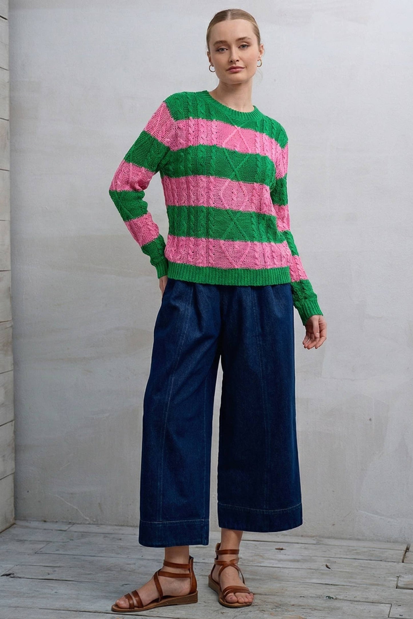 The Seaside Stripe Knit