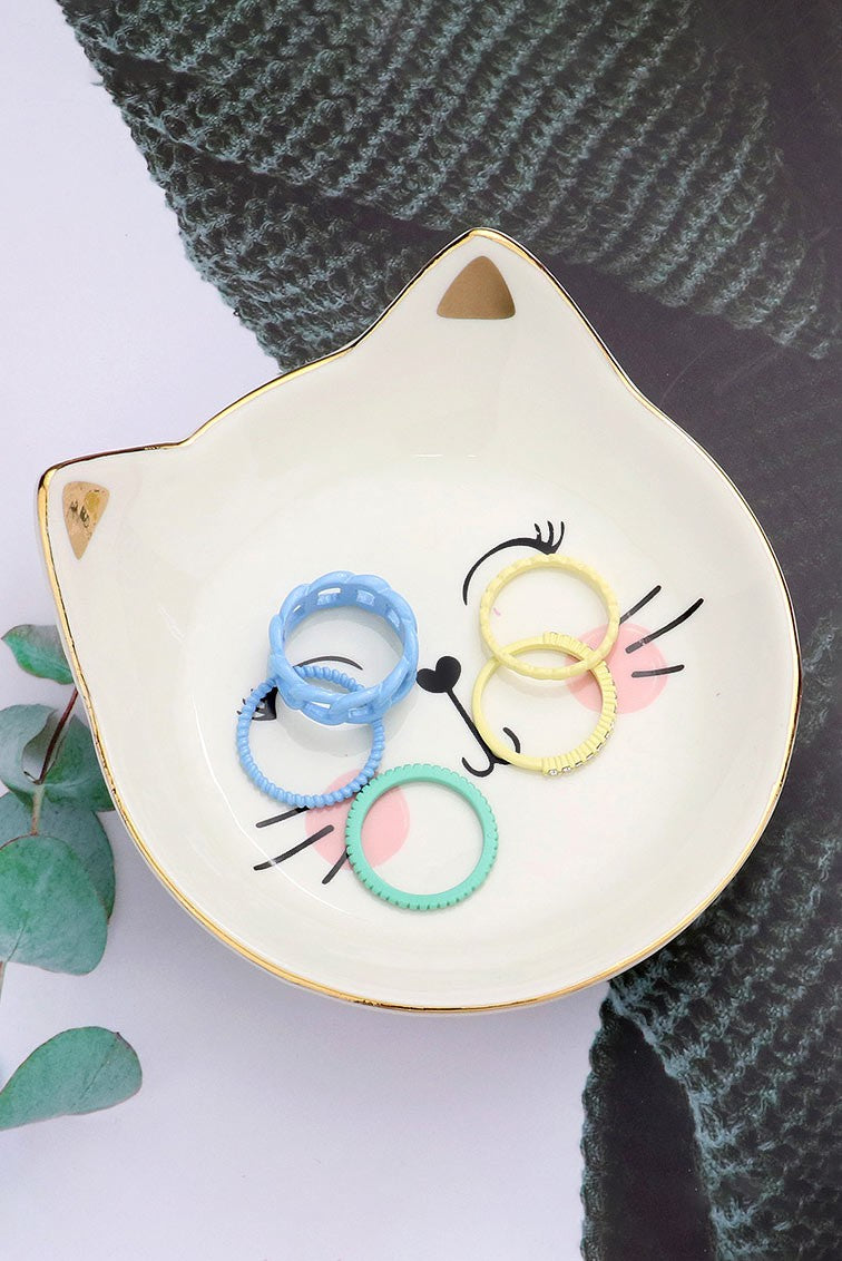 Cat Jewelry Dish