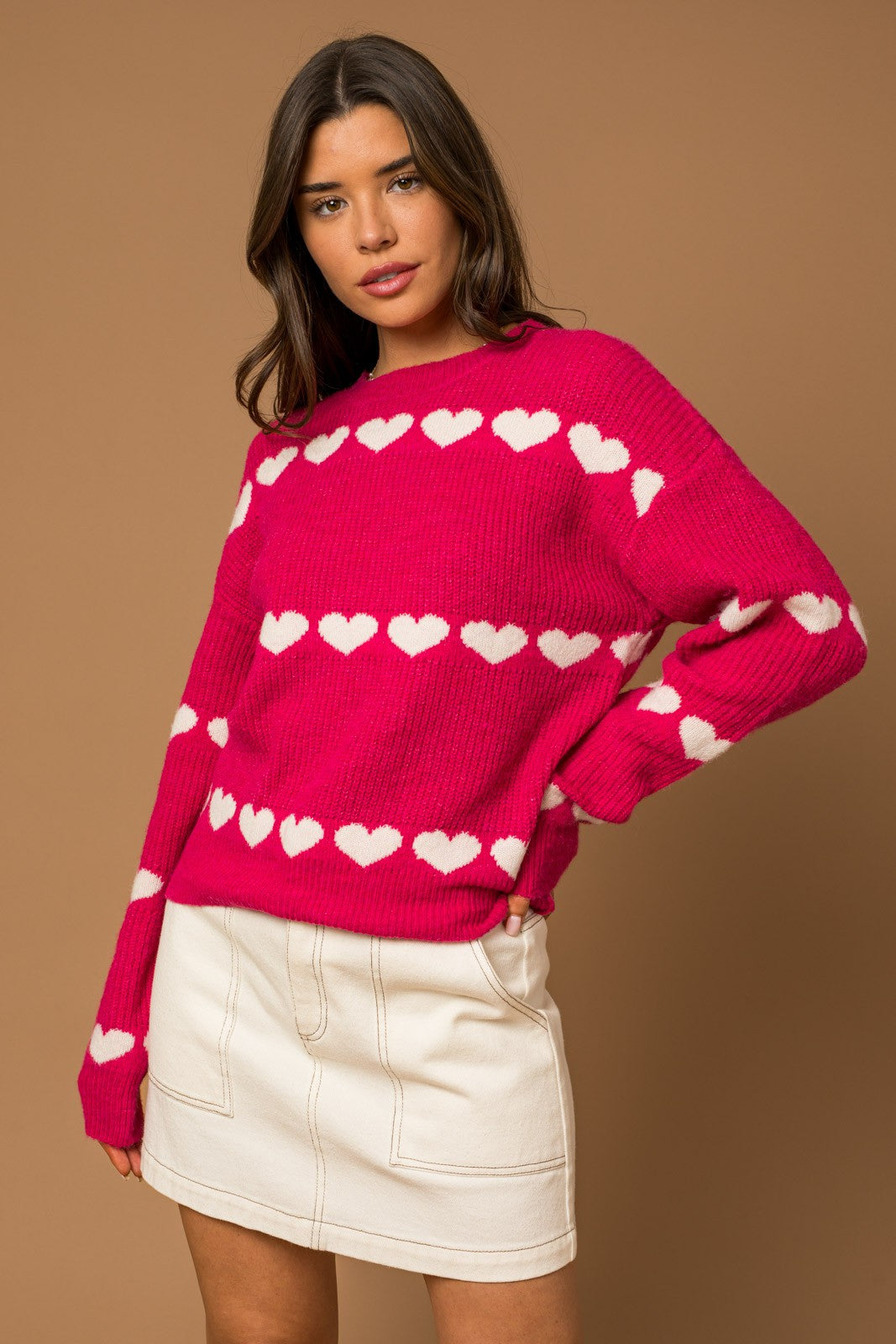 Vibrant Heart Sweater