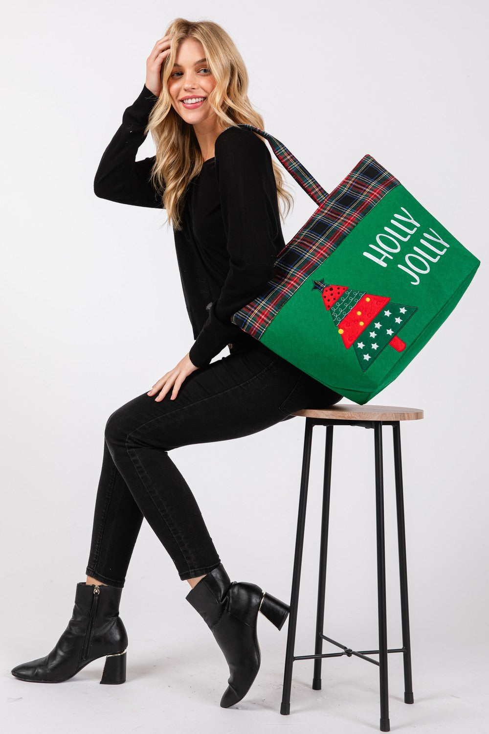 Holly Jolly Holiday Tote
