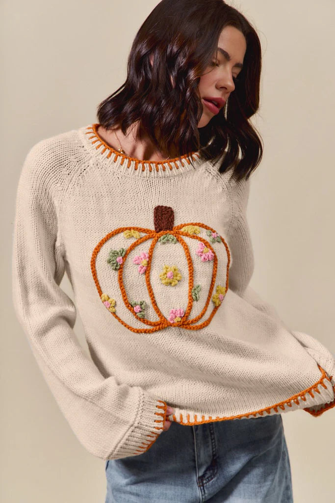 Pumpkin Patch Pretty Sweater