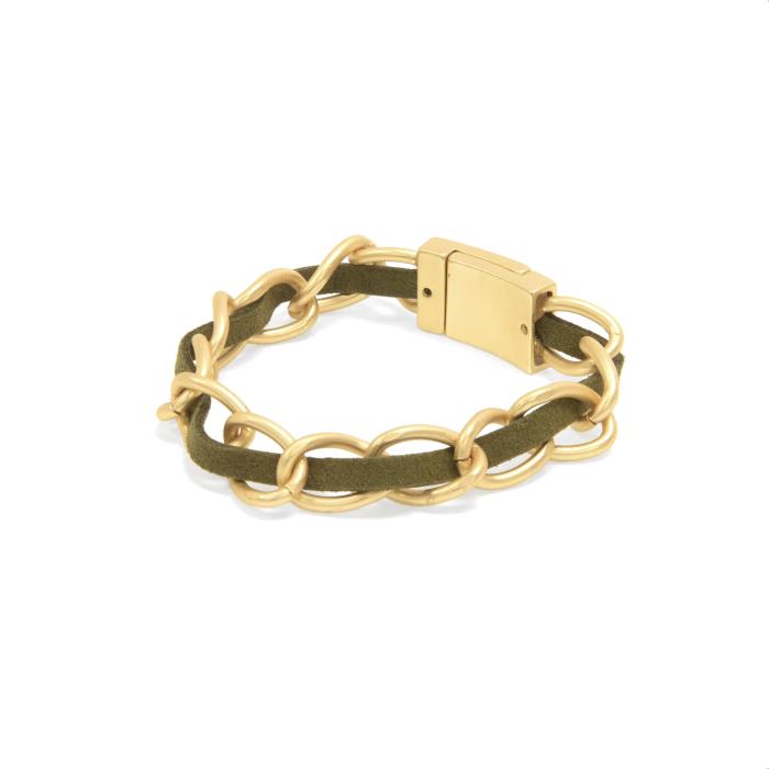 Suede Chain Bracelet