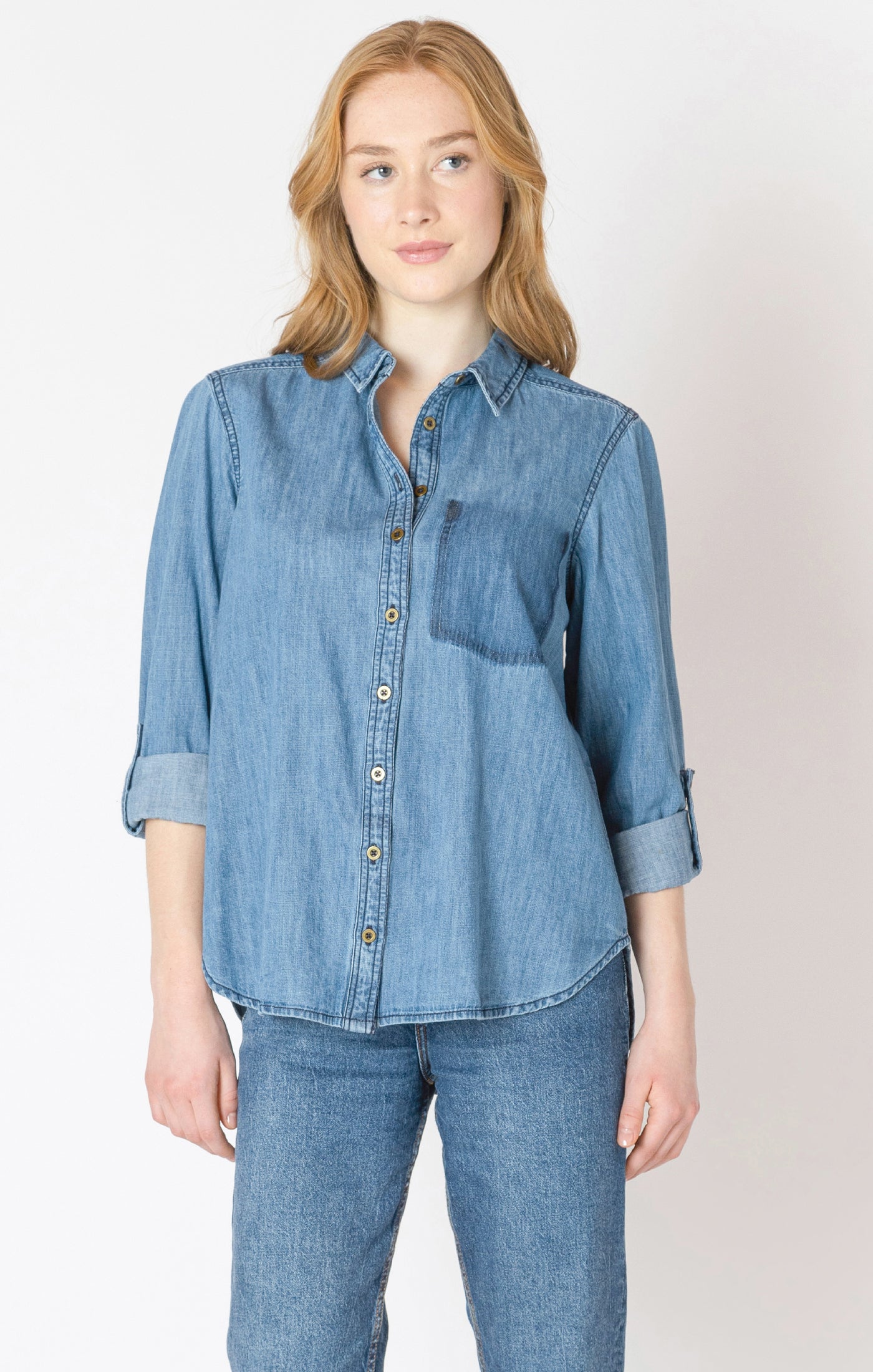 Easygoing Everyday Denim Shirt