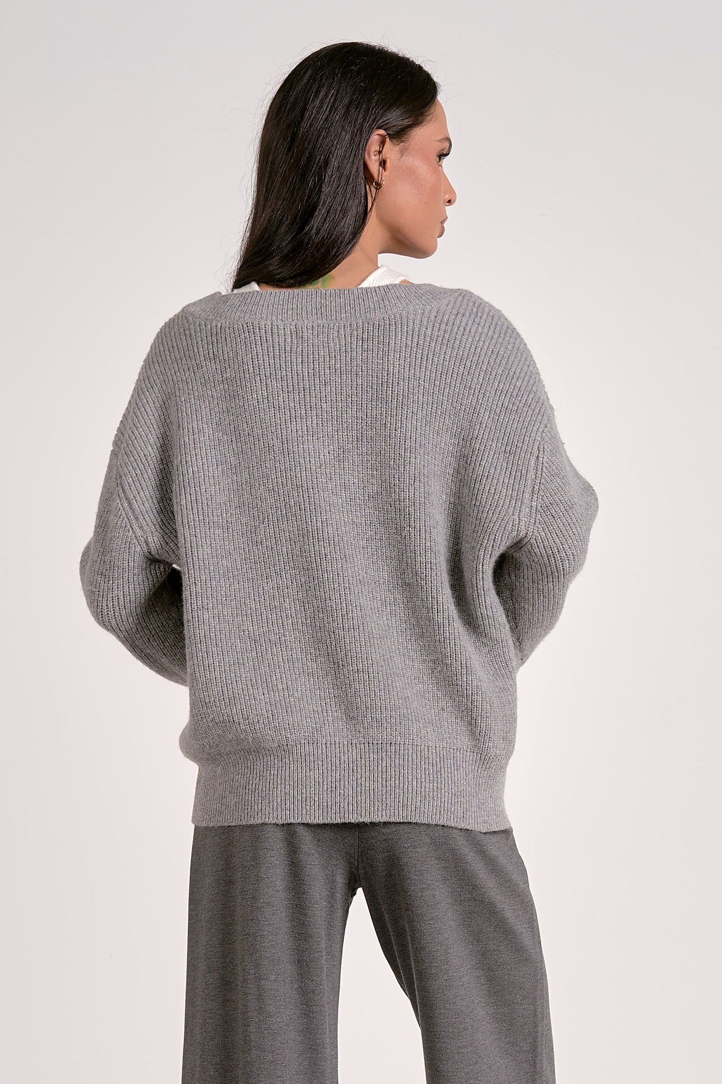 Layer Player V-Neck Sweater
