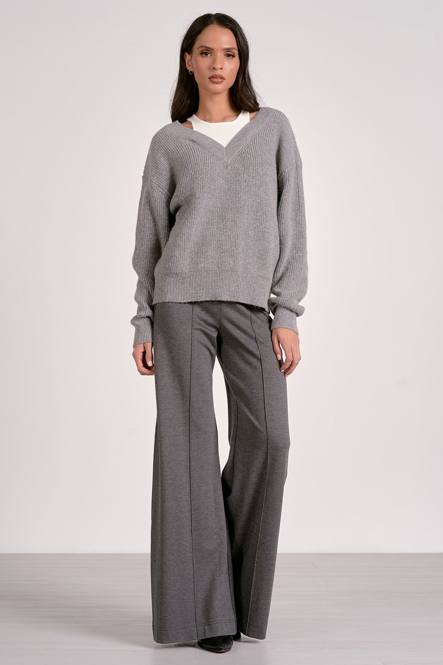 Layer Player V-Neck Sweater