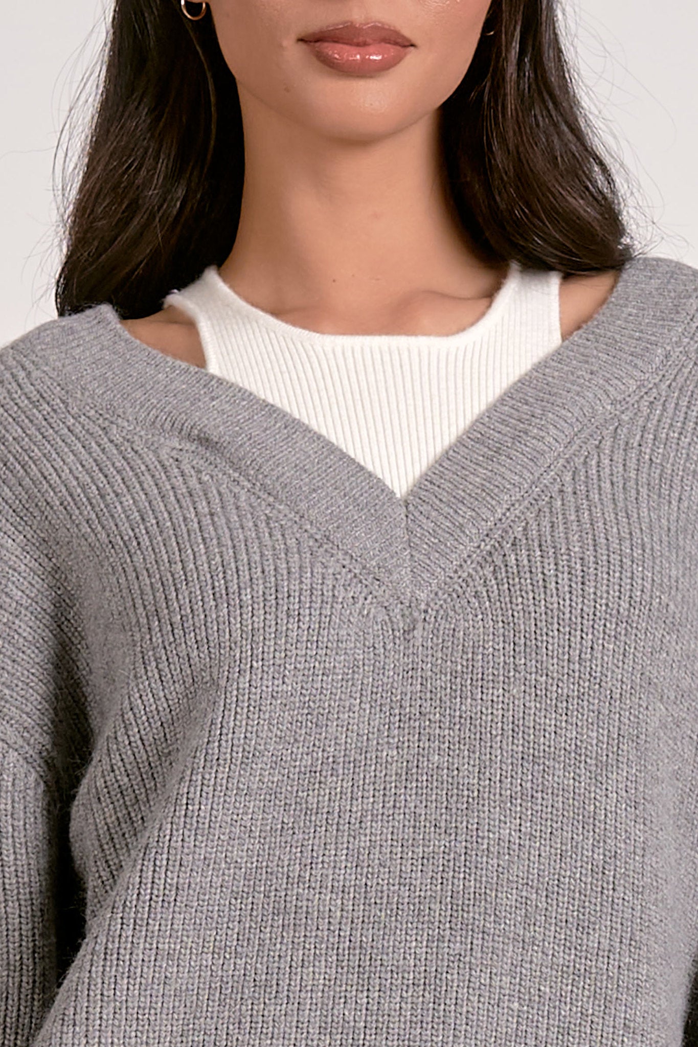 Layer Player V-Neck Sweater