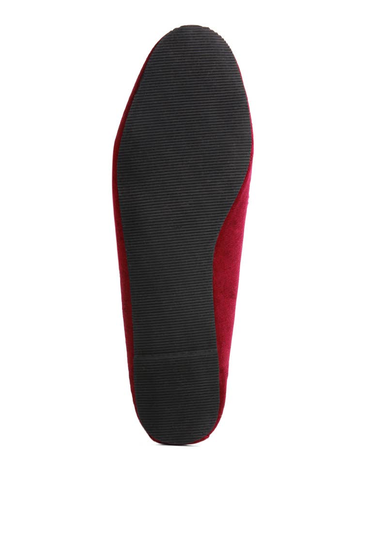 Croc Textured Metal Show Detail Loafers