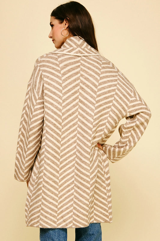 Diagonal Dreams Cardigan