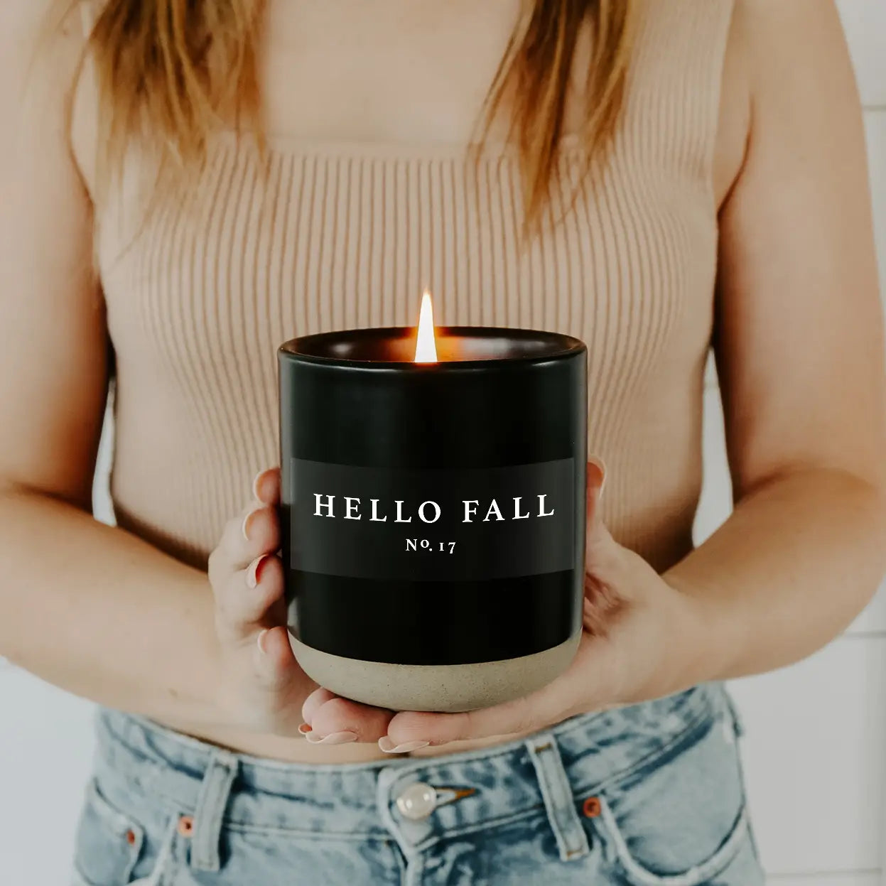 Hello Fall 12 oz Soy Candle