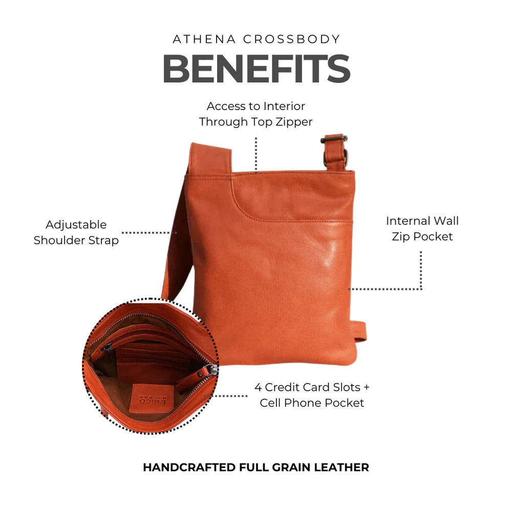 Latico Leather Athena Leather Crossbody Bag