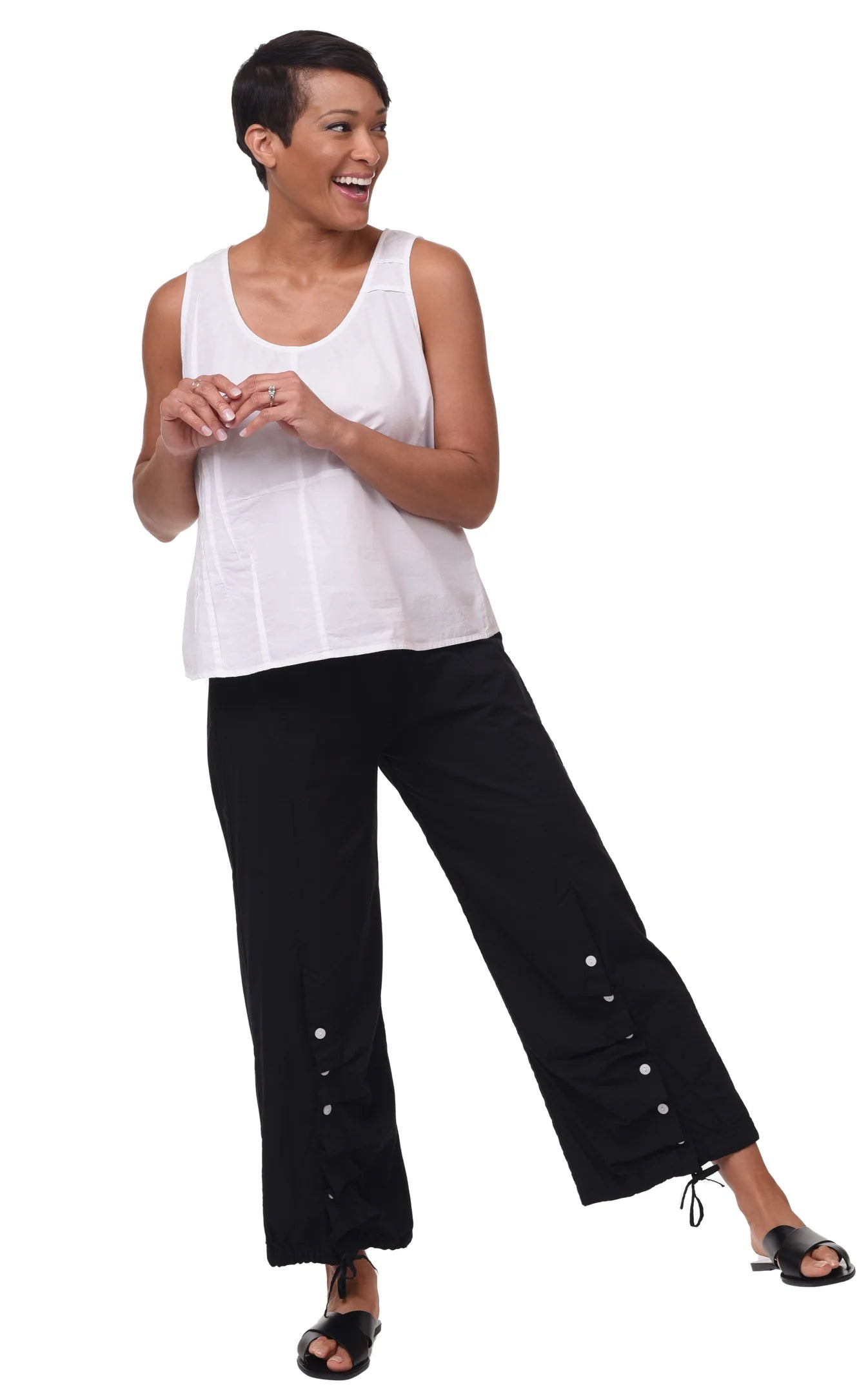 Tulip Black Scooter Pant