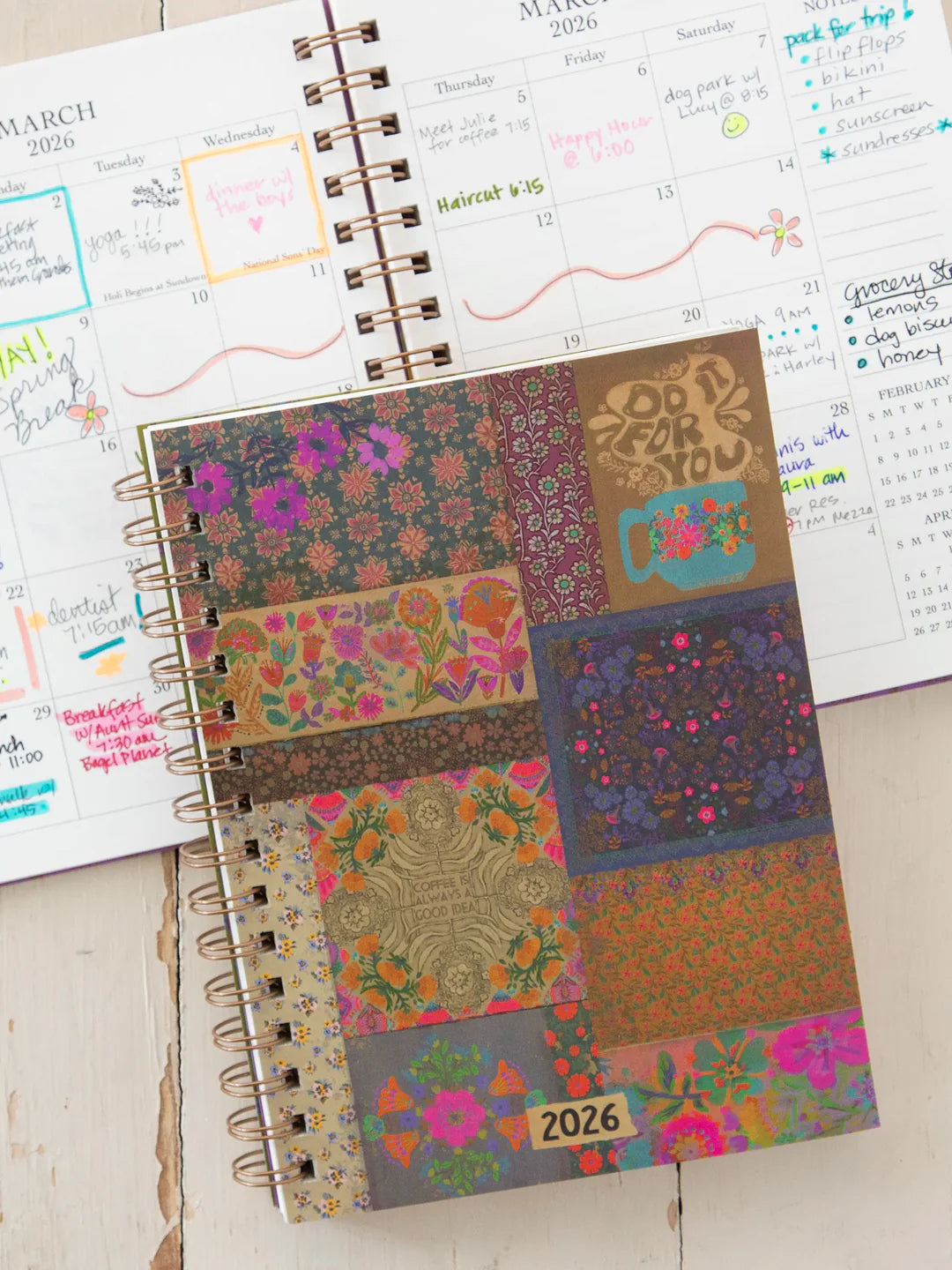 Natural Life 2026 12 Month Planner