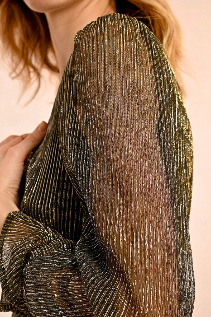 Elegant Shimmer Lurex Blouse Pizzazz Beloit