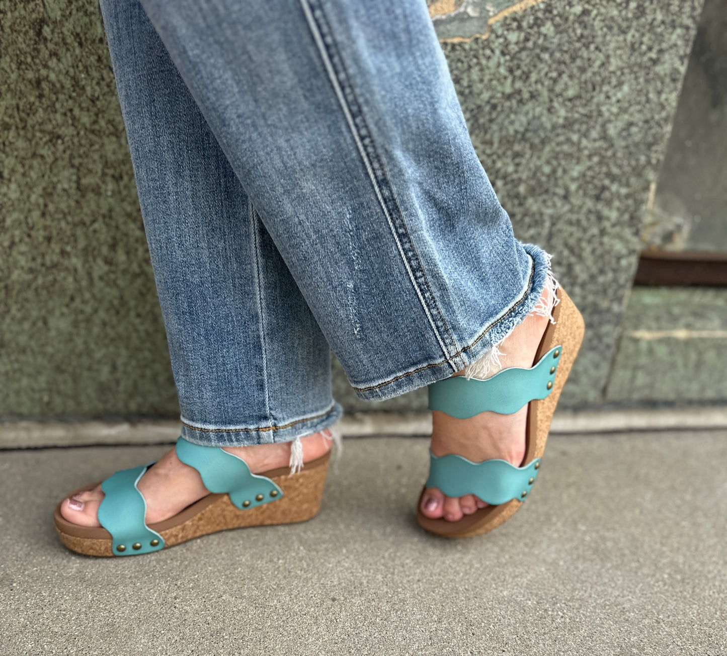 Corkys Obviously Wedge Sandal