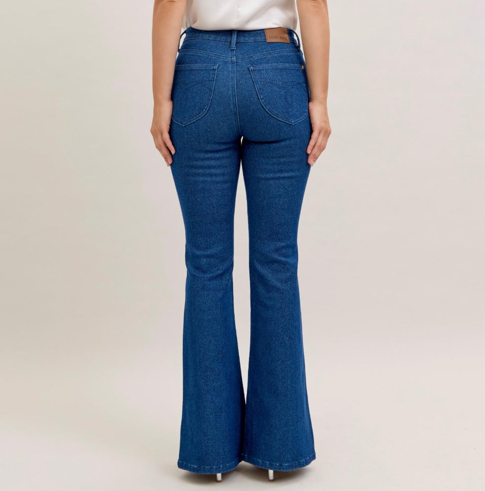Judy Blue Starstruck Sparkle Flare Jeans
