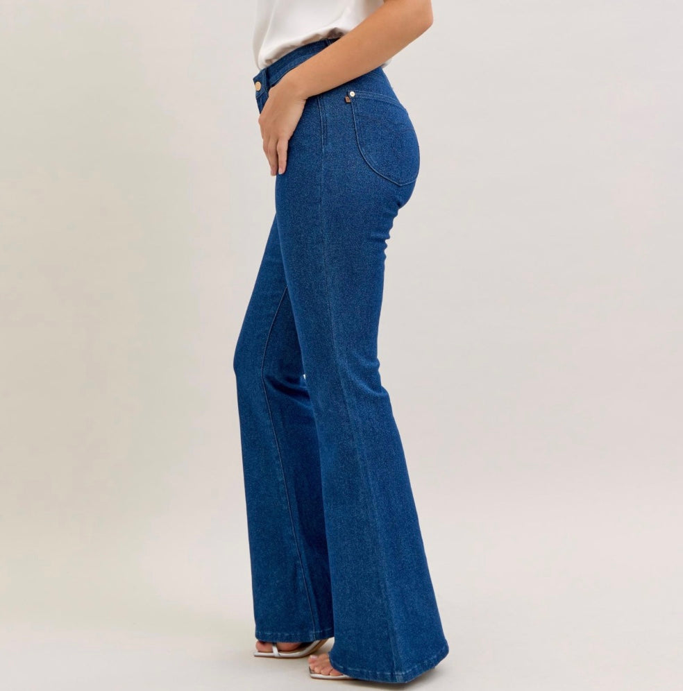 Judy Blue Starstruck Sparkle Flare Jeans
