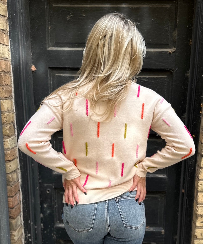 Threaded Delight Sweater