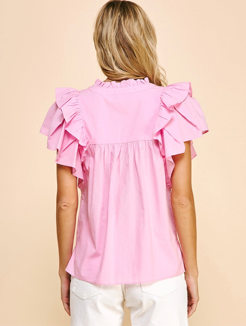 All Ruffled Up Blouse