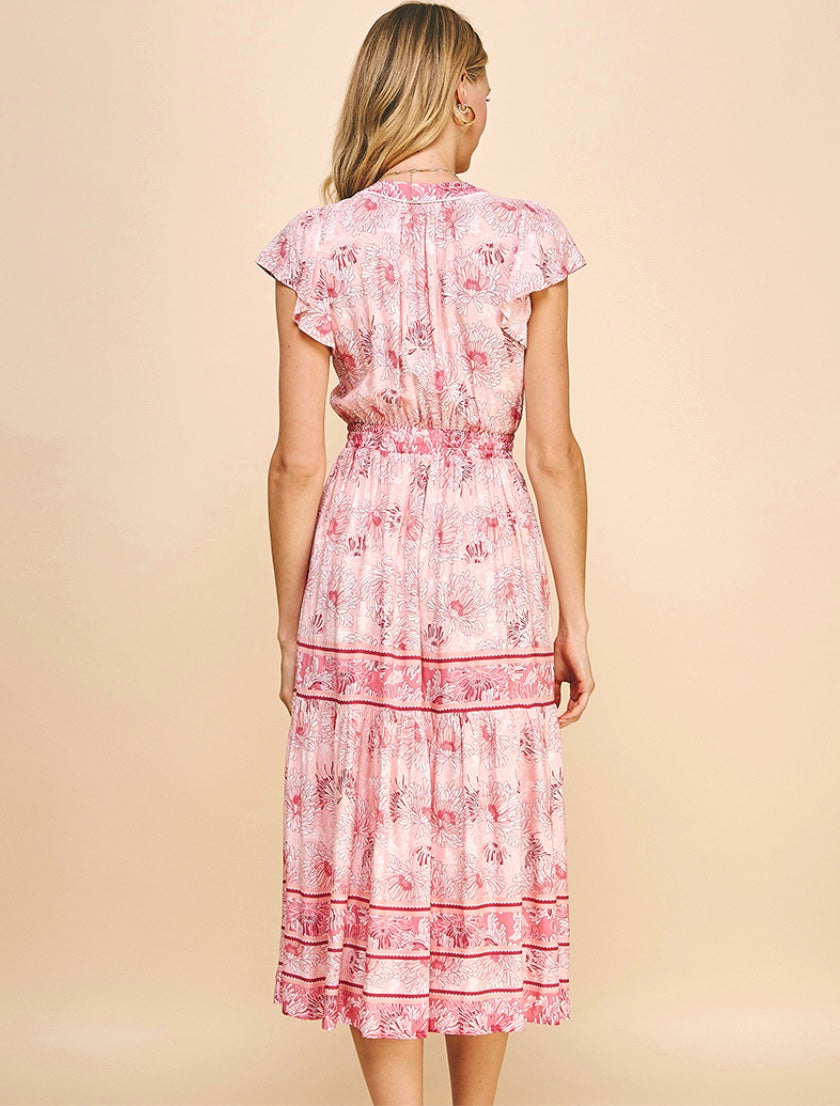 Flirty Tiered Maxi Dress