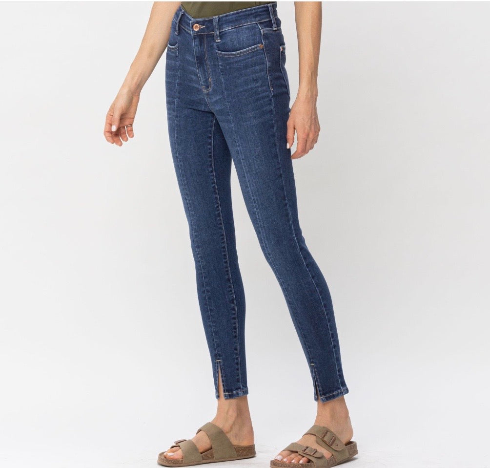 Judy Blue High Waist Front Seam Skinny Jeans