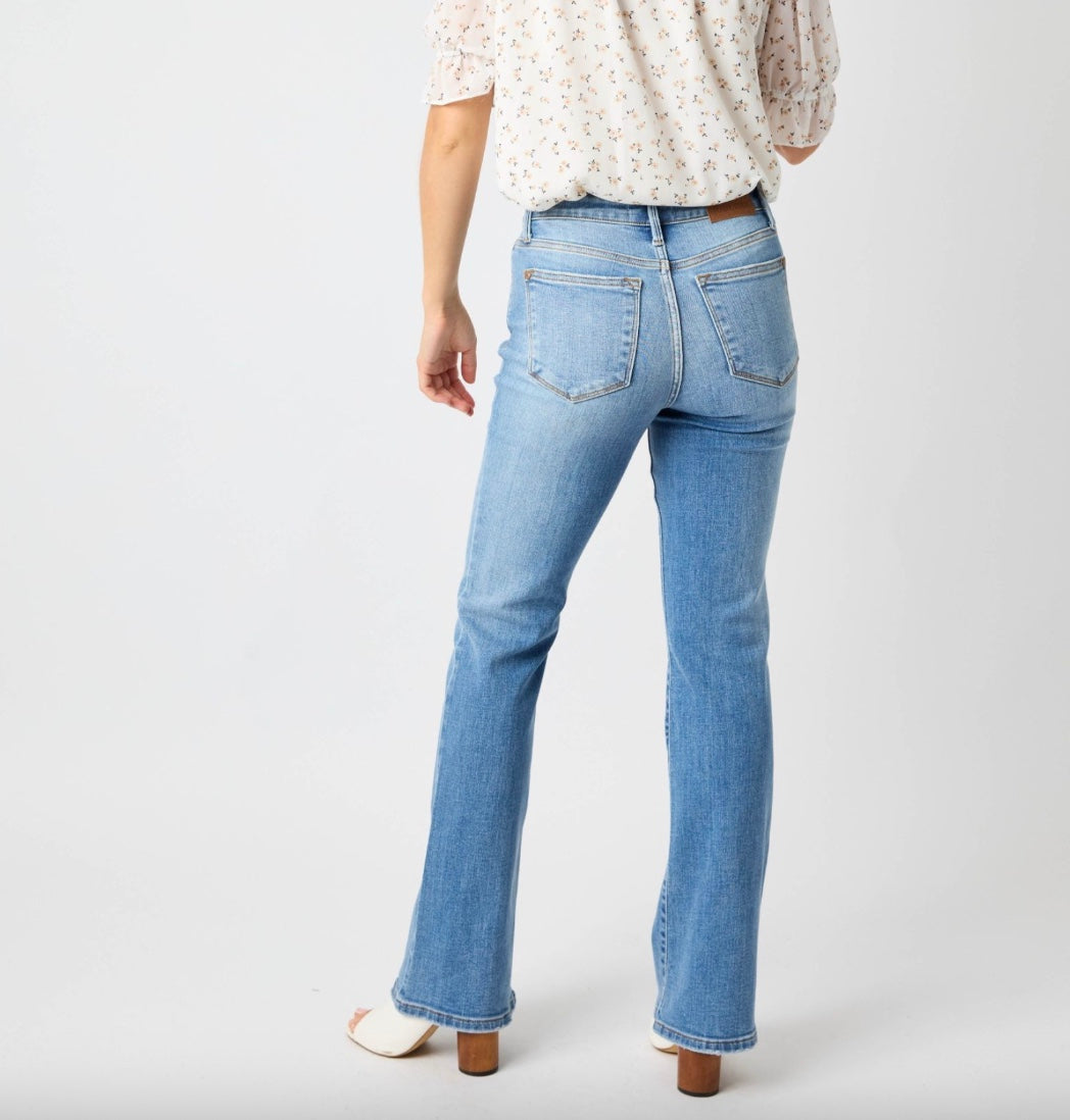 Judy Blue Vintage Mid Rise Bootcut Jeans