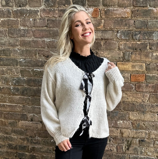 Wild About You Balloon Sleeve Sweater