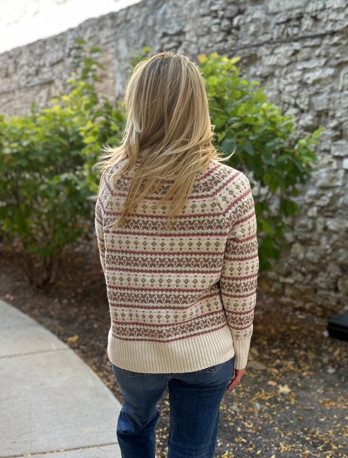 Cozy Meets Classic Fair Isle Sweater