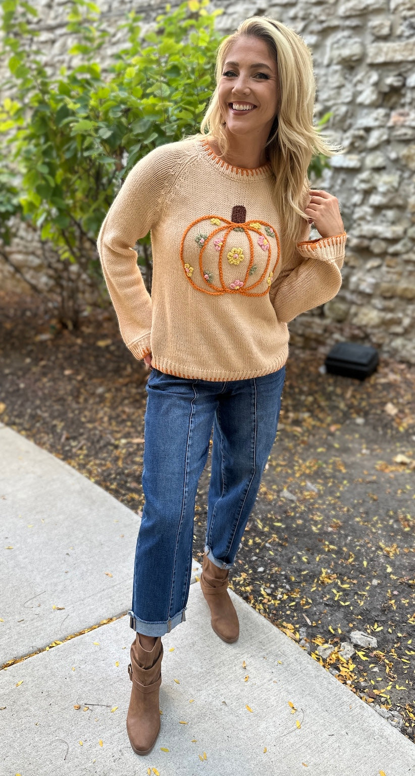 Pumpkin Patch Pretty Sweater