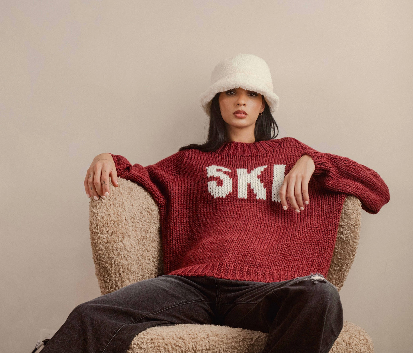 Après-Ski Vibes Chunky Sweater