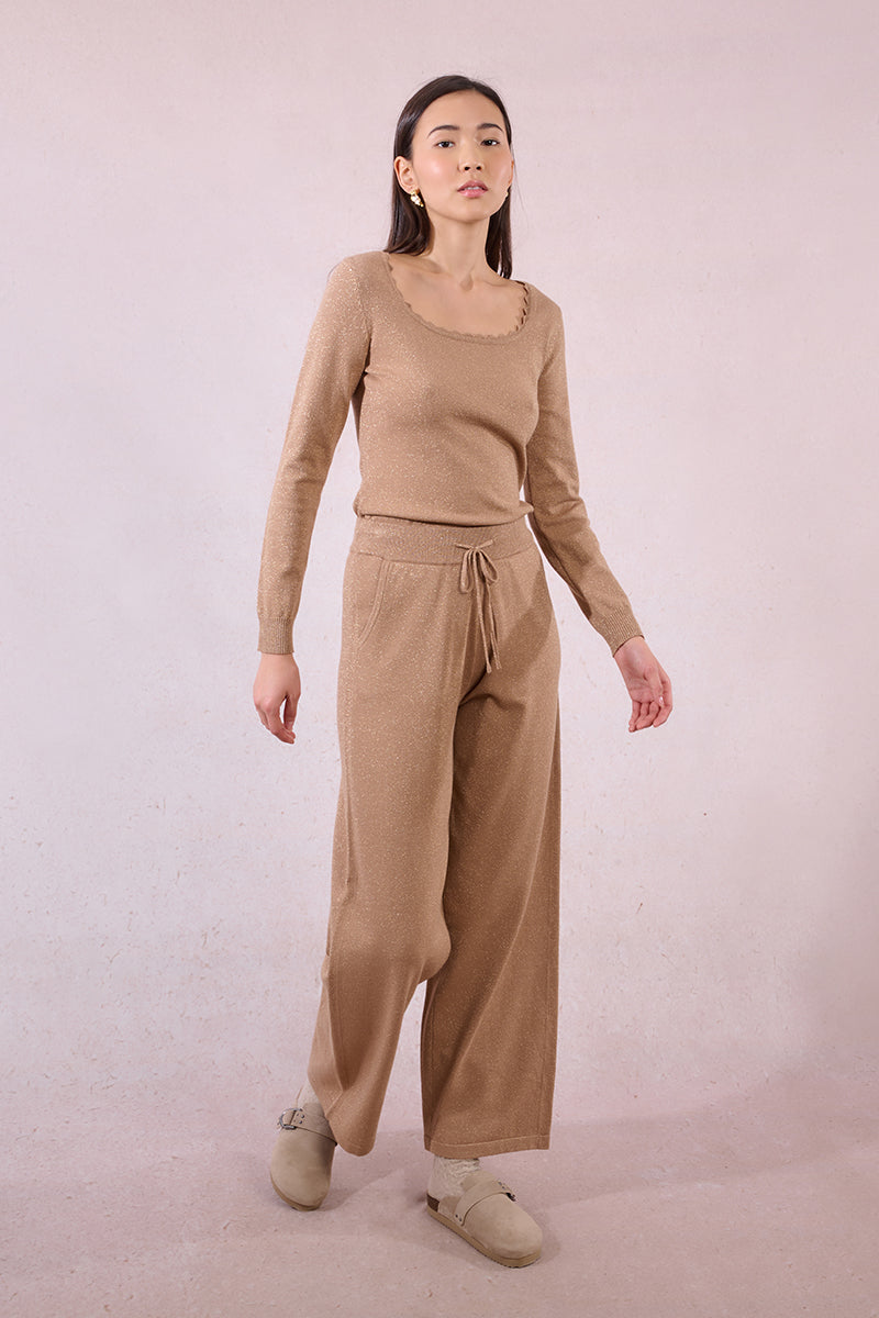Golden Hour Wide-Leg Pants