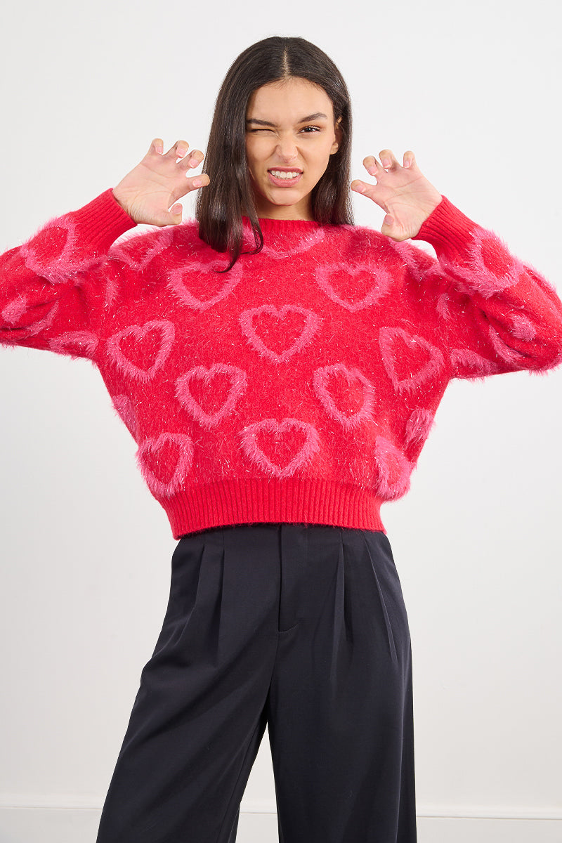 Hearts Aglow Sweater