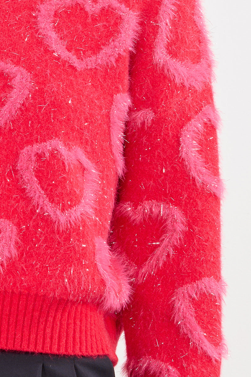 Hearts Aglow Sweater