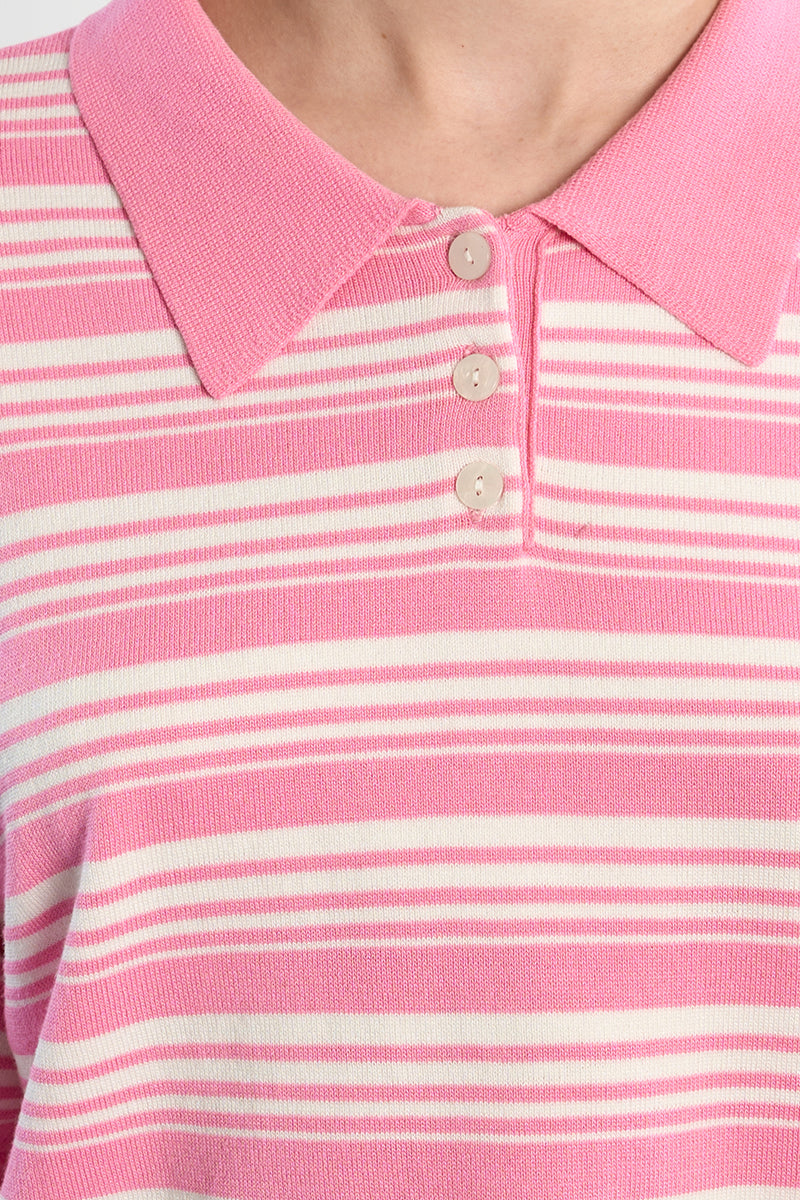 Pretty in Pink Polo