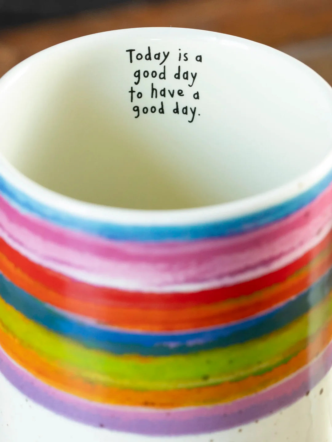 Natural Life Today is a Good Day Latte Mug