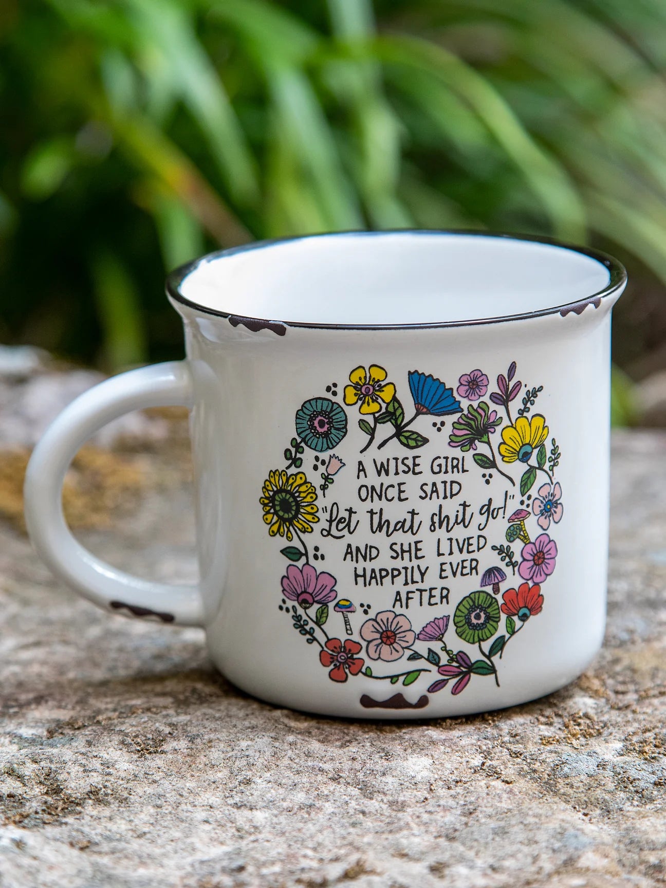 Natural Life Wise Girl Camp Coffee Mug