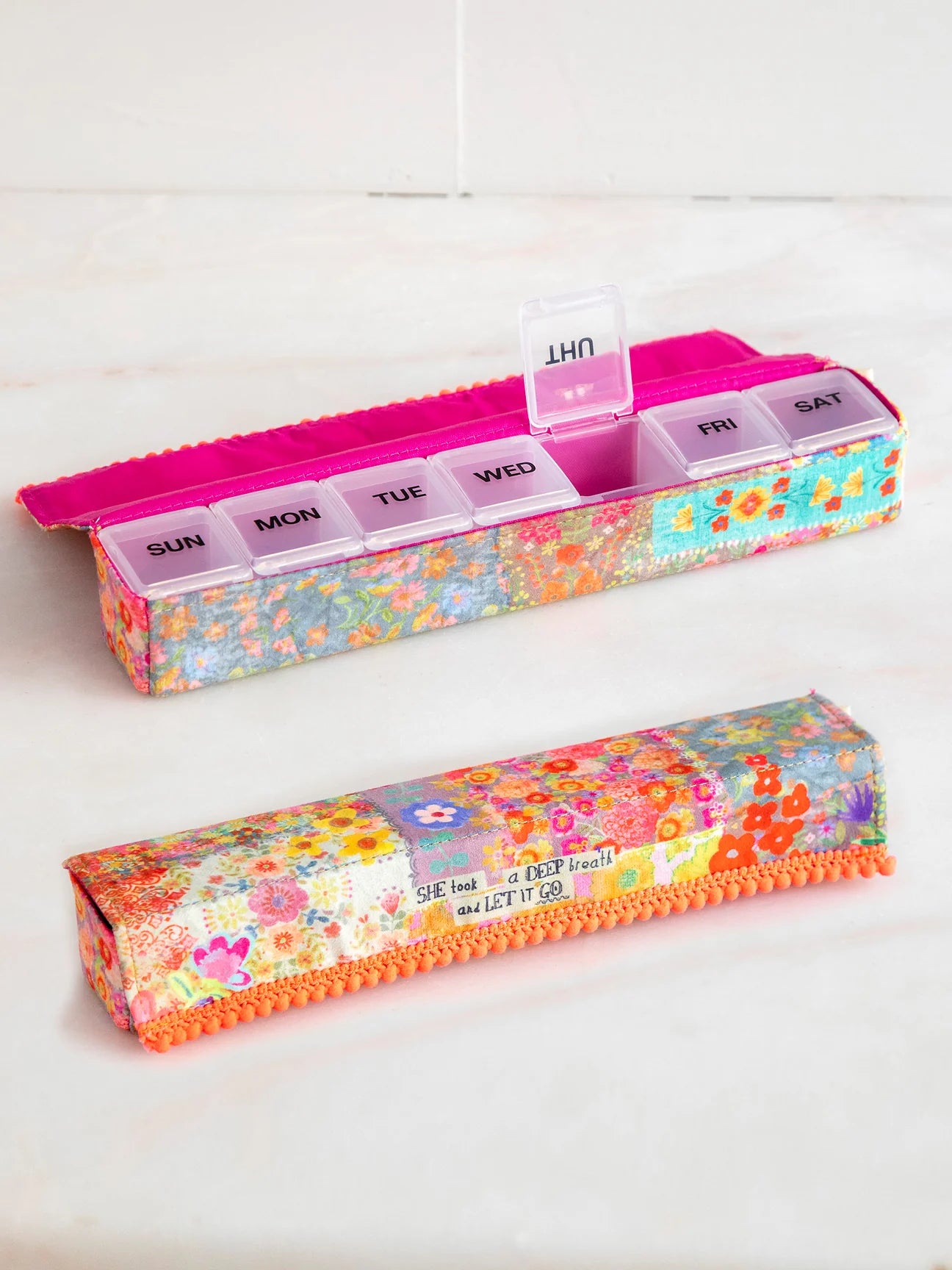 Deep Breath Weekly Pill Pouch Organizer