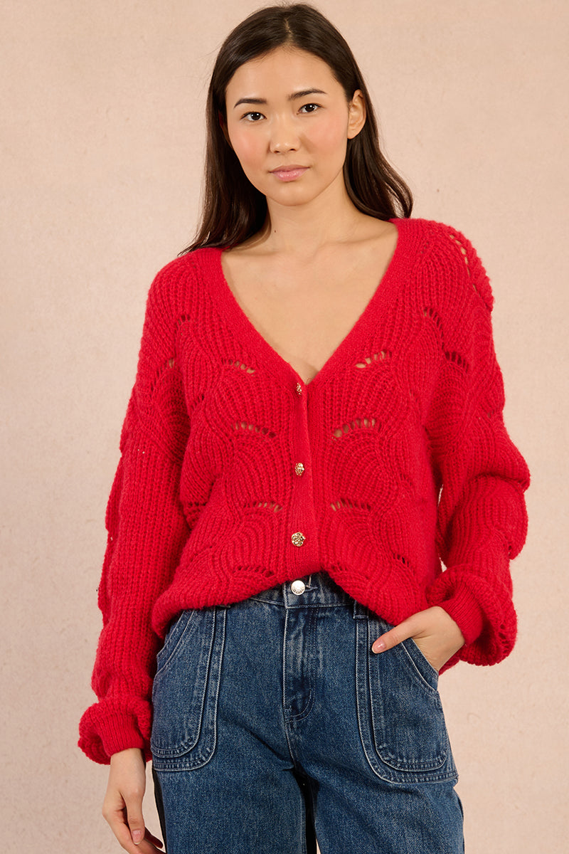 Sweetheart Stitches Cardigan