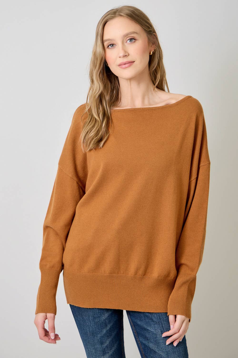 Cozy Allure Off-Shoulder Sweater