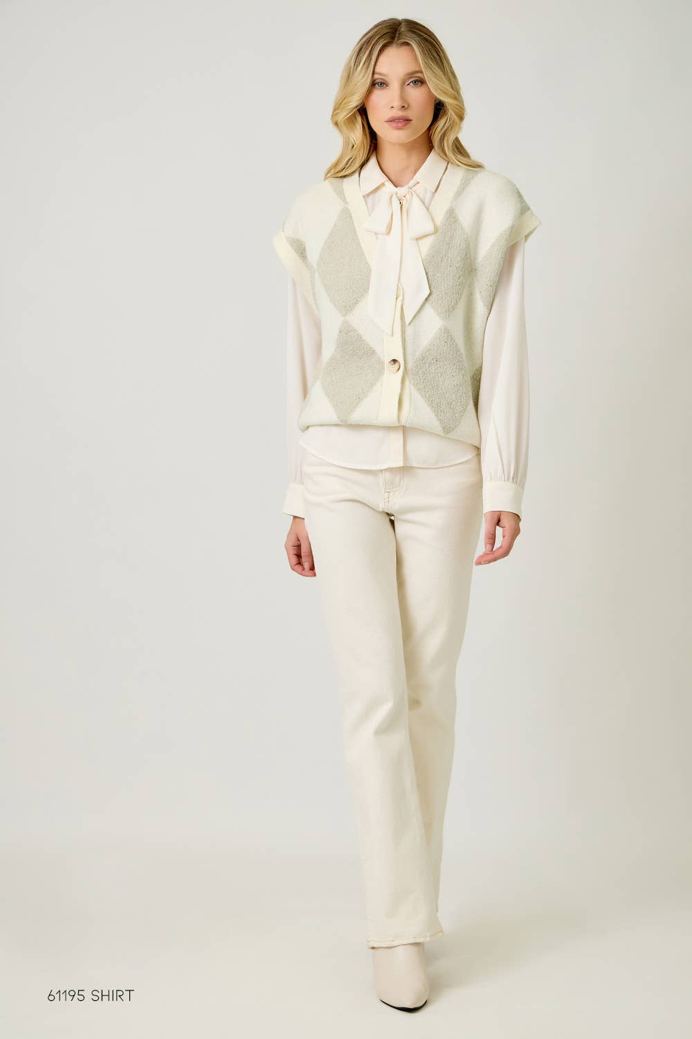 Shimmer & Shine Argyle Sweater Vest