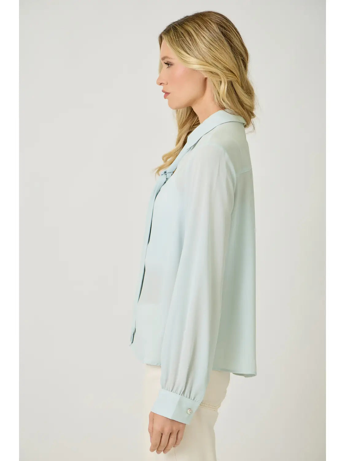 The Effortless Tie-Neck Blouse