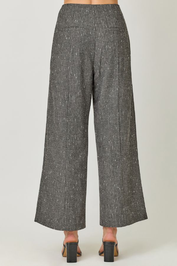 Shimmer & Stride Pinstripe Trousers