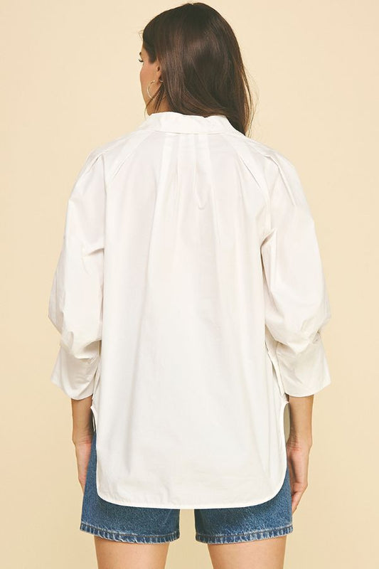 Polished Perfection Button Up