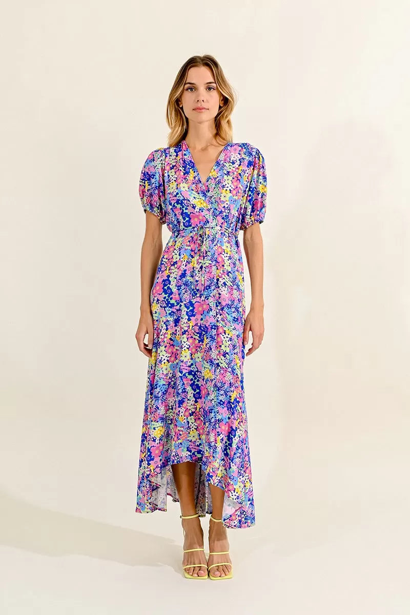Effortless Boho Chic Cross Body Dress