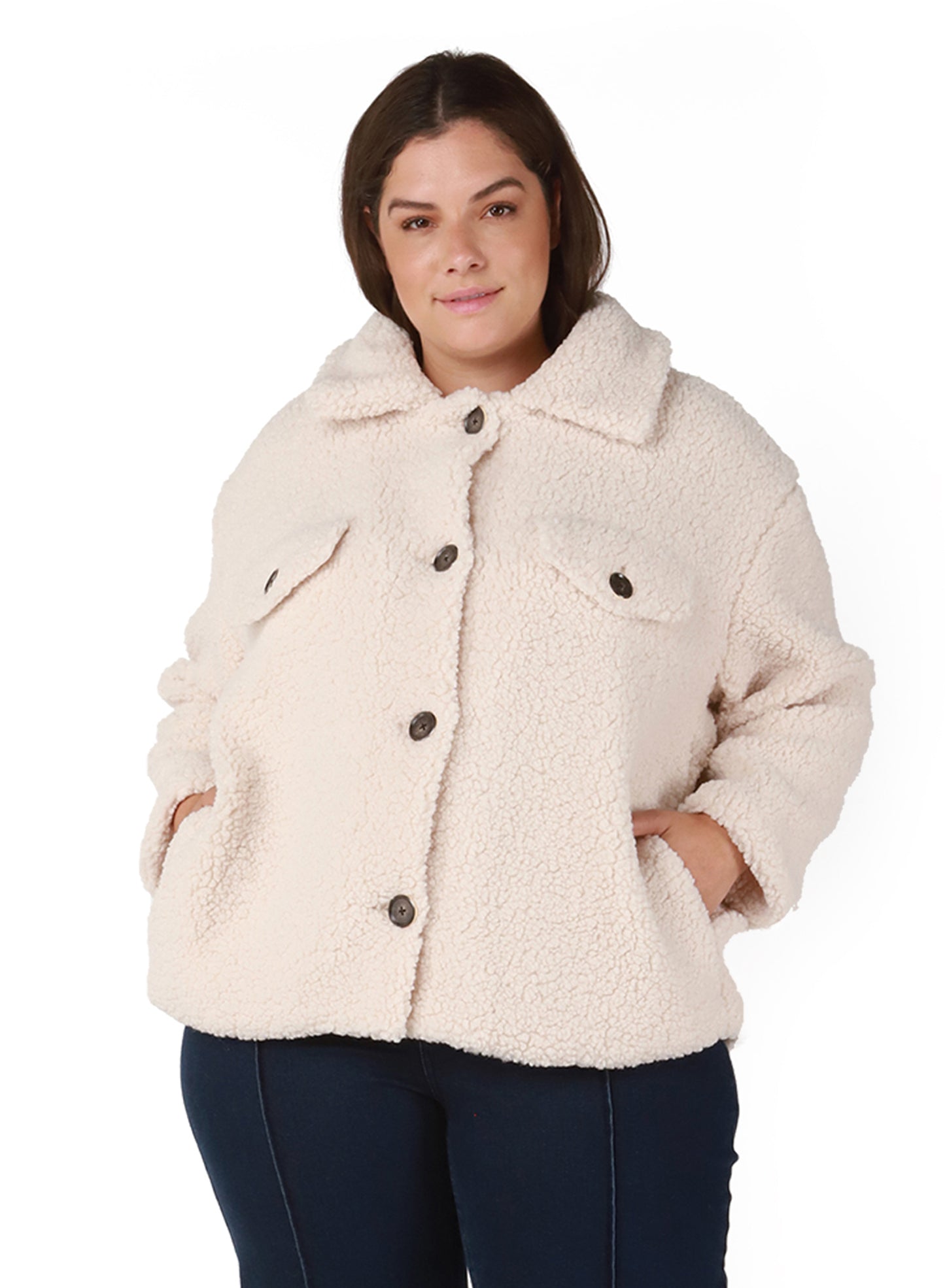 Cozy Sheepskin Sherpa Jacket