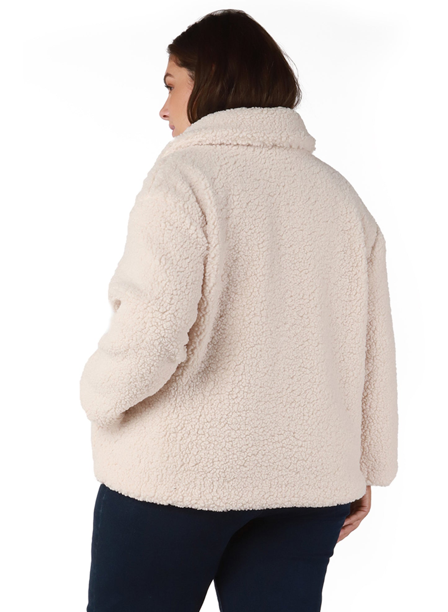 Cozy Sheepskin Sherpa Jacket