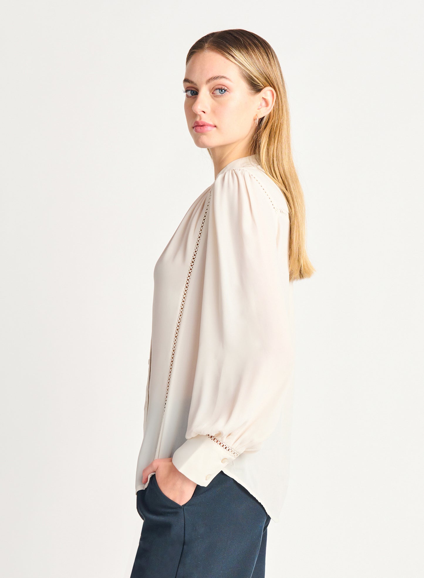 Crochet Insert Blouse